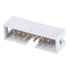 【625-7268】基板接続用ピンヘッダ(16極 ピッチ：2.54mm 2列)