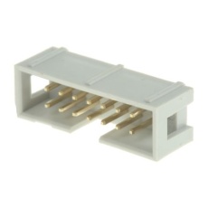【625-7274】基板接続用ピンヘッダ(14極 ピッチ：2.54mm 2列)