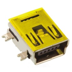 【65100516121】USBコネクタ B タイプ、メス 表面実装 65100516121