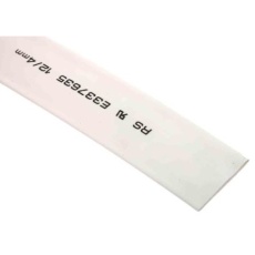 【700-4560】熱収縮チューブ 収縮前 12mm 収縮後 4mm 白