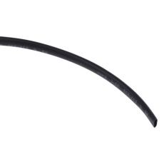 【700-4624】熱収縮チューブ 収縮前 2.4mm 収縮後 1.2mm 黒