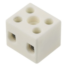 【703-3858】中継用端子台(2極 450V/57A 耐熱)