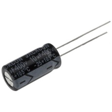 【711-2046】アルミニウム電解コンデンサ(10μF/400V)