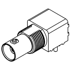 【73137-5003】Molex 同軸コネクタ ジャック 基板取付 BNCコネクタ、73137-5003