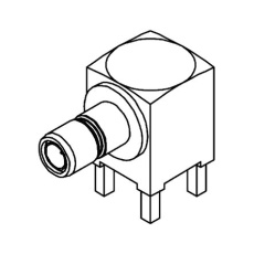 【73404-2280】Molex 同軸コネクタ ジャック 基板取付 SMBコネクタ、73404-2280