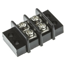 【763-8110】中継用端子台(2極 ピッチ：9.5mm)