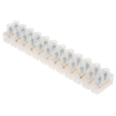 【763-8113】中継用端子台(12極 ピッチ：8mm)