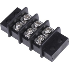 【763-8129】中継用端子台(3極 ピッチ：9.5mm)