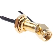 【794-2879】同軸ケーブル SMA SMA 100mm