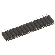 【801-87-005-10-012101】ピンヘッダ ピンソケット 1列 Preci-Dip ストレート 2.54mm 5極 スルーホール