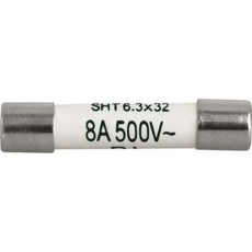 【8020.5018.G】Schurter(シュルター)管ヒューズ 5A 6.3 x 32mm 500V ac(タイムラグ)8020.5018.G