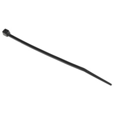 【811-1577】結束バンド 100mm x 2.5 mm 黒 ナイロン 66