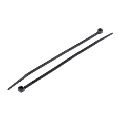 【811-1776】結束バンド 150mm x 3.6 mm 黒 ナイロン 66