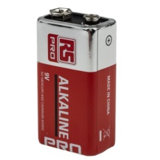【826-4435】9V 電池 RS PRO アルカリ乾電池 PP3