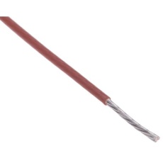 【841-7150】茶 100m 28 AWG