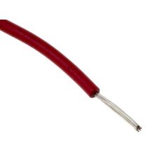【873-8942】赤 100m 24 AWG