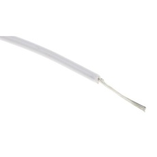 【874-0371】白 100m 28 AWG