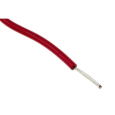 【874-0374】赤 100m 28 AWG