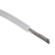 【874-0419】白 100m 26 AWG