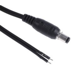 【884-0932】DC電源プラグ 2.0A 16.0 V 2.5mm 5.5mm