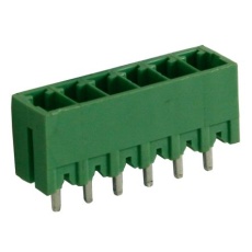 【897-1115】基板用端子台(6極 ピッチ：3.81mm 1列)