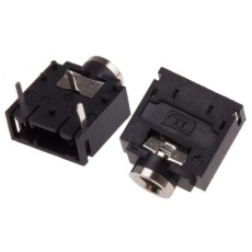【913-1009】フォーンコネクタ 3.5 mm PCBマウント ステレオ ステレオ