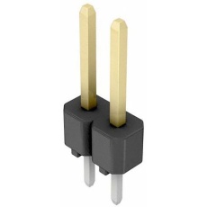 【A2-2PA-2.54DSA(71)】ピンヘッダ(2極 ピッチ：2.54mm 1列)