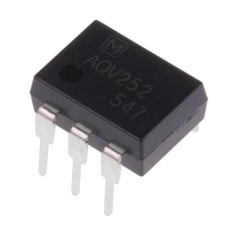 【AQV252】フォトカプラ スルーホール実装 MOSFET出力