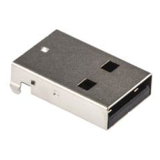 【A-USB-A-LP-C】USBコネクタ A タイプ、オス 表面実装 A-USB A-LP-C