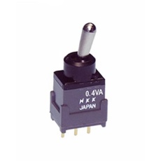 【B12JP】トグルスイッチ SPDT PCB ラッチ