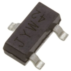 【BAV199.215】低リーク電流 整流ダイオード シリーズ 160mA 85V 表面実装 3-Pin SOT-23(TO-236AB)シリコンジャンクション 1.25V