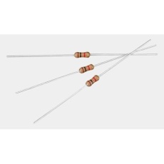 【CF1/4C100J】小形塗装絶縁形炭素皮膜固定抵抗器 10Ω ±5% 0.25W