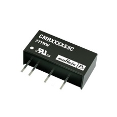 【CMR0512S3C】Murata Power Solutions DC-DCコンバータ Vout:±12V dc 4.5 → 5.5 V dc、0.75W、CMR0512S3C