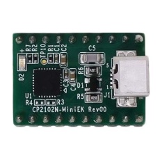 【CP2102N-MINIEK】Silicon Labs 通信 / ワイヤレス開発ツール CP2102N-miniEK