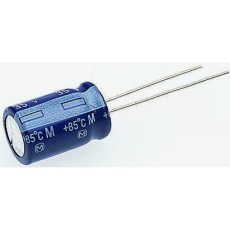 【ECA0JM471】アルミニウム電解コンデンサ(470μF/6.3V)