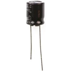 【ECA1EHG471】アルミニウム電解コンデンサ(470μF/25V)