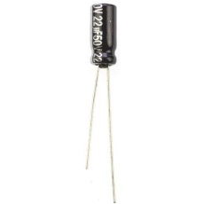 【ECA1HHG220】アルミニウム電解コンデンサ(22μF/50V)