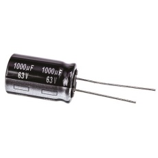 【ECA1JHG102】アルミニウム電解コンデンサ(1000μF/63V)