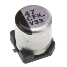 【EEEFK1C470UR】アルミニウム電解コンデンサ(47μF/16V)