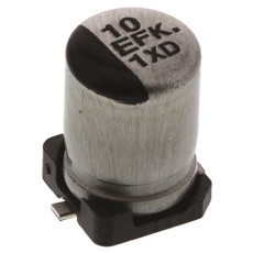 【EEEFK1E100R】アルミニウム電解コンデンサ(10μF/25V)