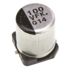 【EEEFK1V101XP】アルミニウム電解コンデンサ(100μF/35V)