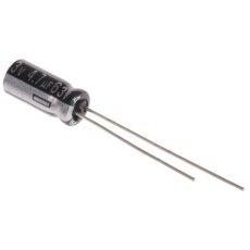 【EEUEB1J4R7S】アルミニウム電解コンデンサ(4.7μF/63V)