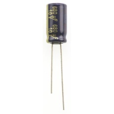 【EEUFC1A681L】アルミニウム電解コンデンサ(680μF/10V)