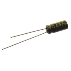 【EEUFC1H100L】アルミニウム電解コンデンサ(10μF/50V)