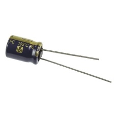 【EEUFC1J470】アルミニウム電解コンデンサ(47μF/63V)