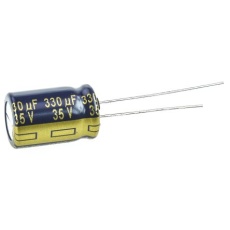 【EEUFC1V331】アルミニウム電解コンデンサ(330μF/35V)