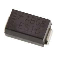 【ES1D】整流ダイオード 1A 200V 表面実装 2-Pin DO-214AC(SMA)シリコンジャンクション 920mV
