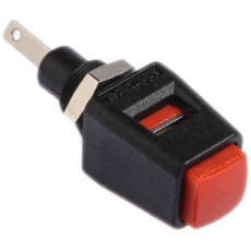 【ESD-6554-/-RT】チェック端子 メス 赤 真鍮 ESD 6554 / RT