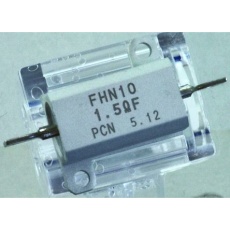 【FHN10-1KOHMF】シャーシ取り付け抵抗器、10W、1kΩ、±1%
