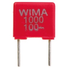 【FKS2-1.0N-100M】WIMA フィルムコンデンサ、63 V ac、100 V dc、1nF、±20%